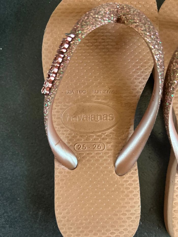 Claquettes fille havaianas - photo numéro 3