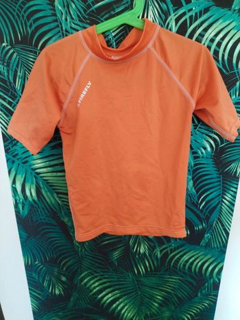 T-shirt 8 ans orange Q