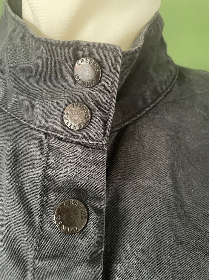 Veste Creeks grise en denim - photo numéro 7