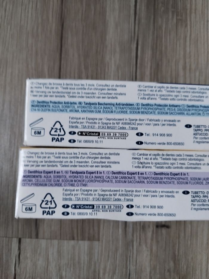 Dentifrices - photo numéro 2