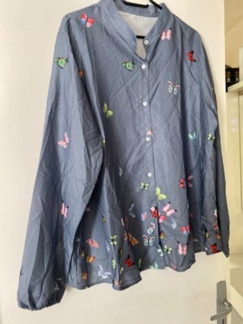 Blouse tissu fluide