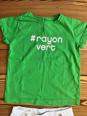 Tee-shirt vert Jacadi 4 ans