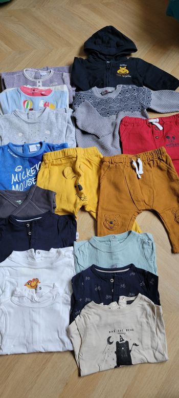 Lot 6 mois hiver garçon 