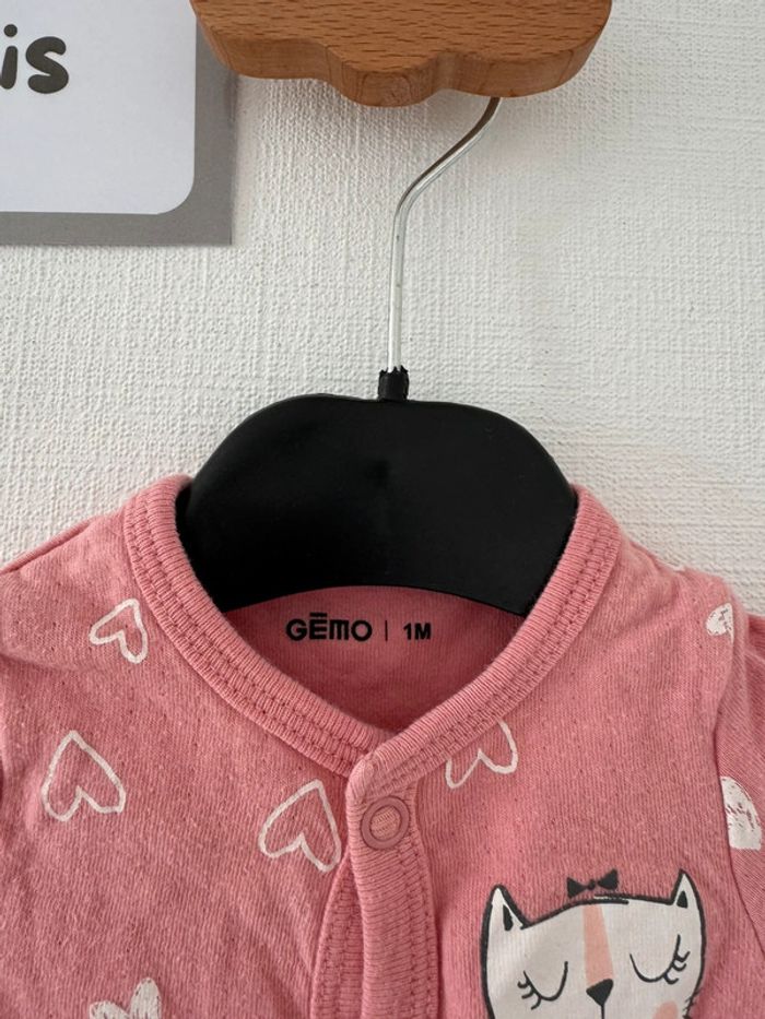 Dors bien / pyjama / grenouillère - taille 1 mois 🌸 - photo numéro 2