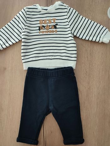 Ensemble sweat avec pantalon Kiabi bébé 3 mois