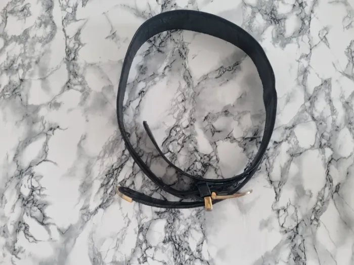 Ceinture noir vintage - photo numéro 20