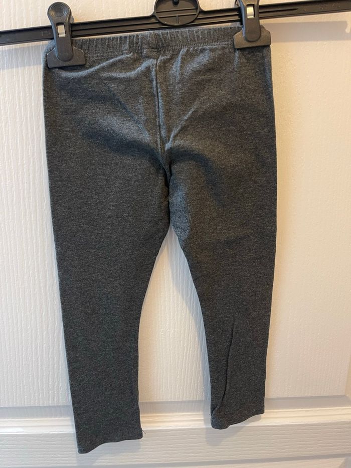 Legging IKKS 3 ans gris - photo numéro 3