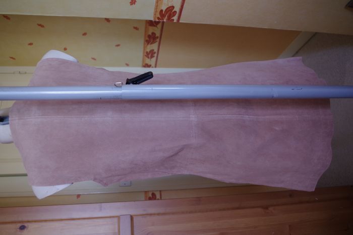 Mango - Robe en  cuir Suédé  - Taille 38 - photo numéro 4