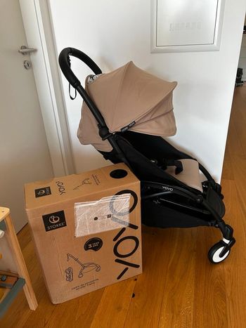 ‎Poussette de voyage Stokke Yo-Yo 3 Taupe neuve et emballée Nacelle, Accessoires et Maxi Cosy