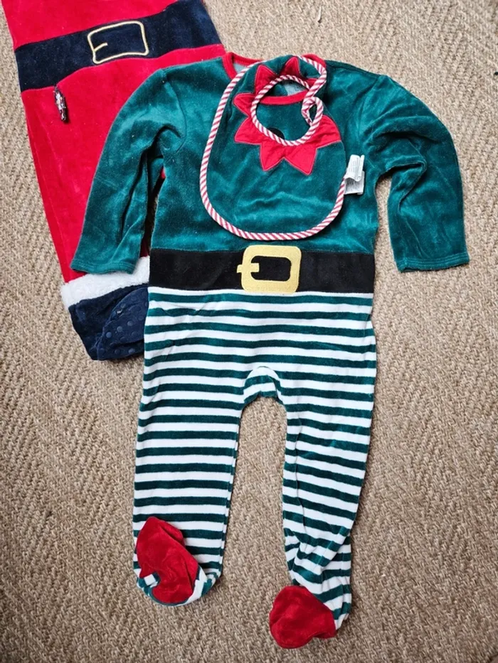 Lot Pyjamas Noël 24M - photo numéro 2