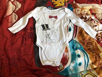 Body mickey blanc 24 mois