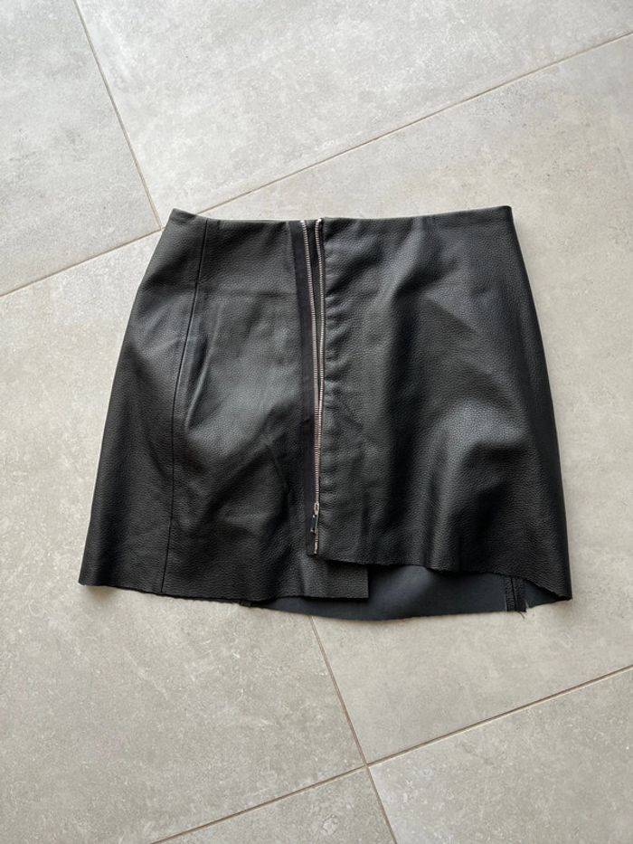 Jupe similicuir Bershka