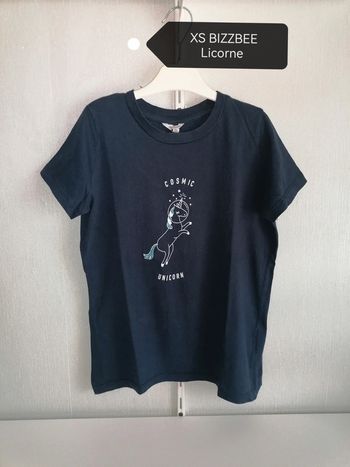 Tee-shirt Licorne XS Bizzbee