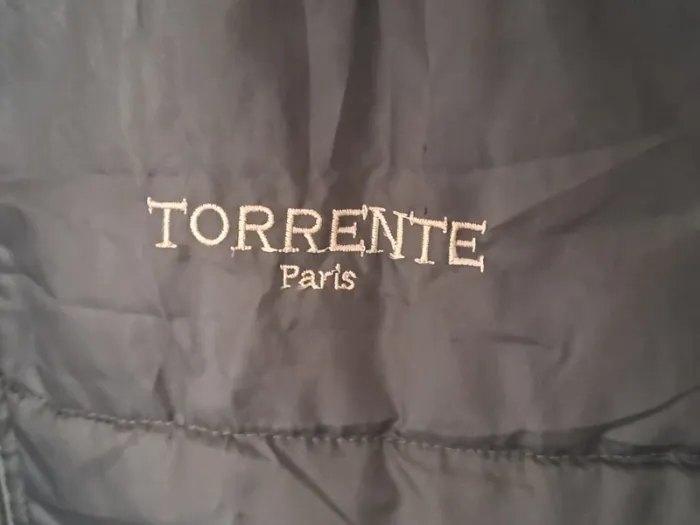 Veste sans manches Gris Beige Torrente Paris Taille L - photo numéro 5