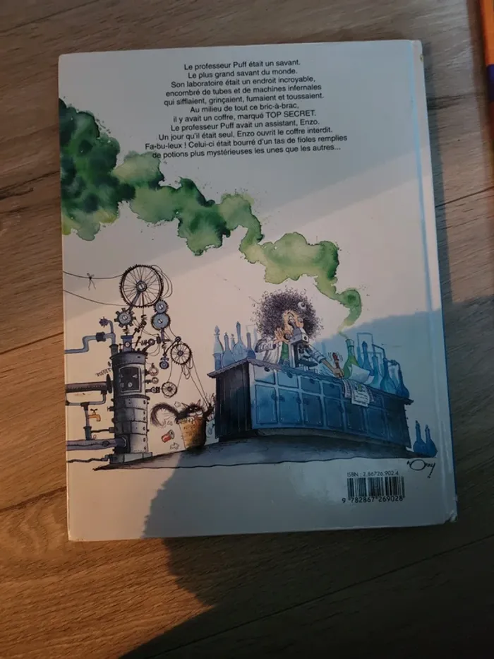 BD les potions secrètes du professeur Puff - photo numéro 2