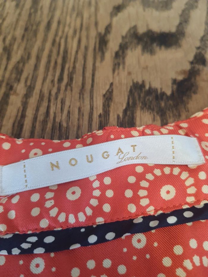 Jolie Robe Nougat London 100%soie taille 3 - photo numéro 11