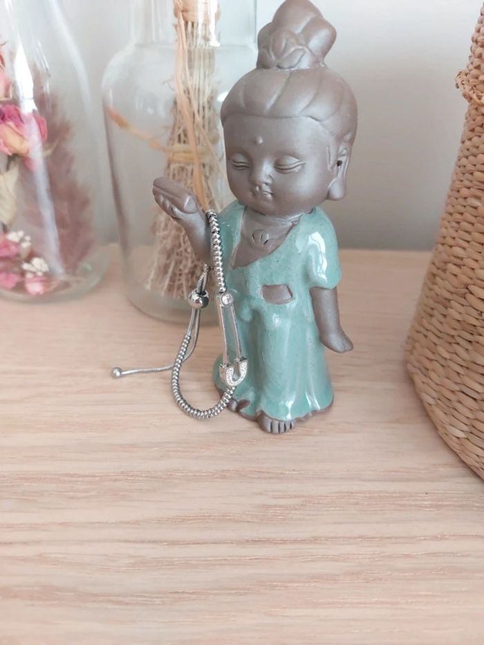 Bracelet strass et argent - photo numéro 4