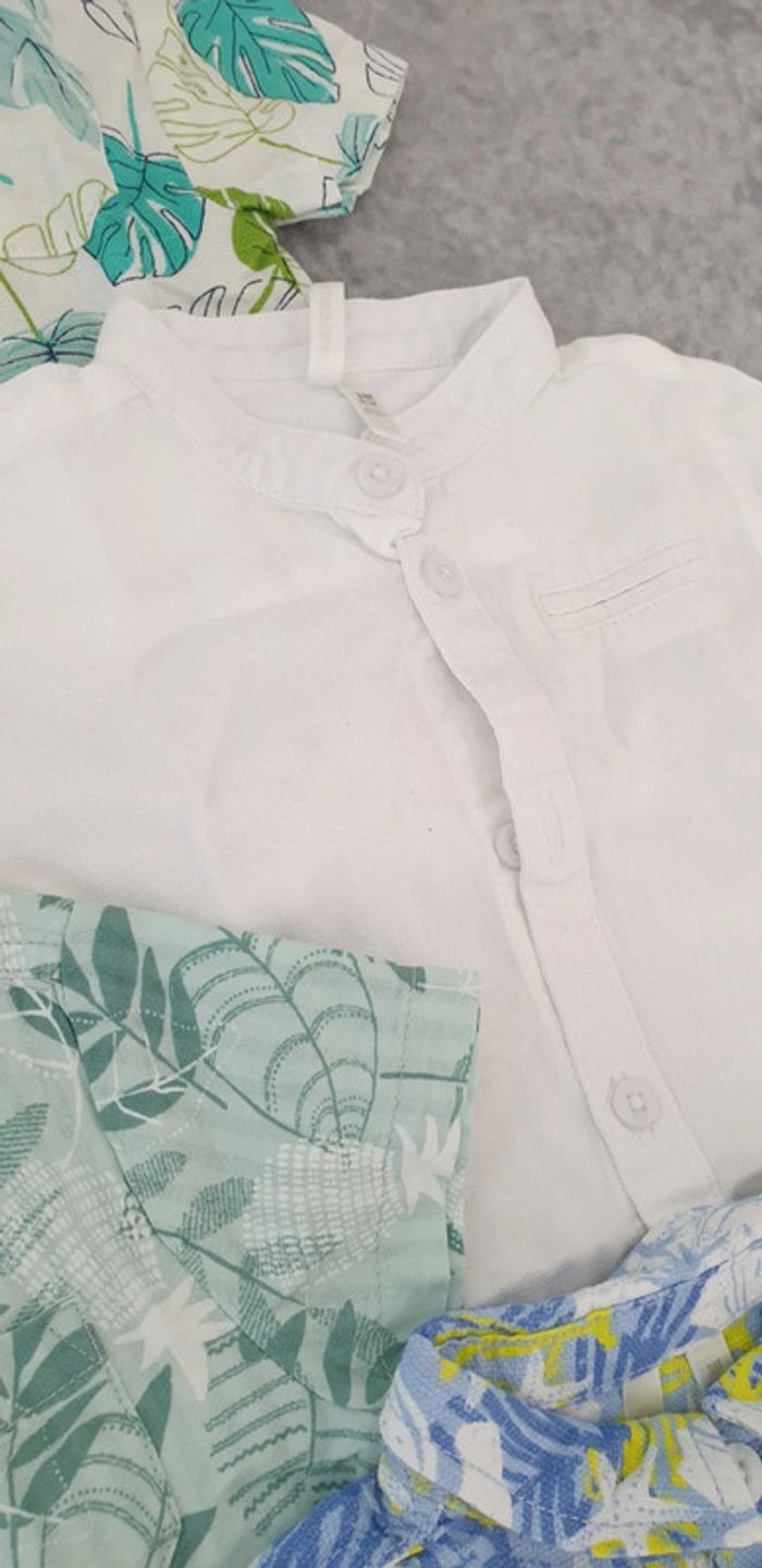 Lot chemises bébé garçon 3 mois - photo numéro 4