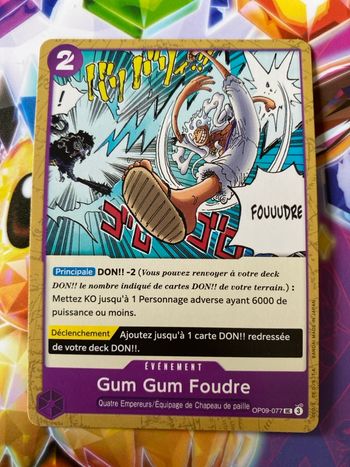 Carte one piece neuf