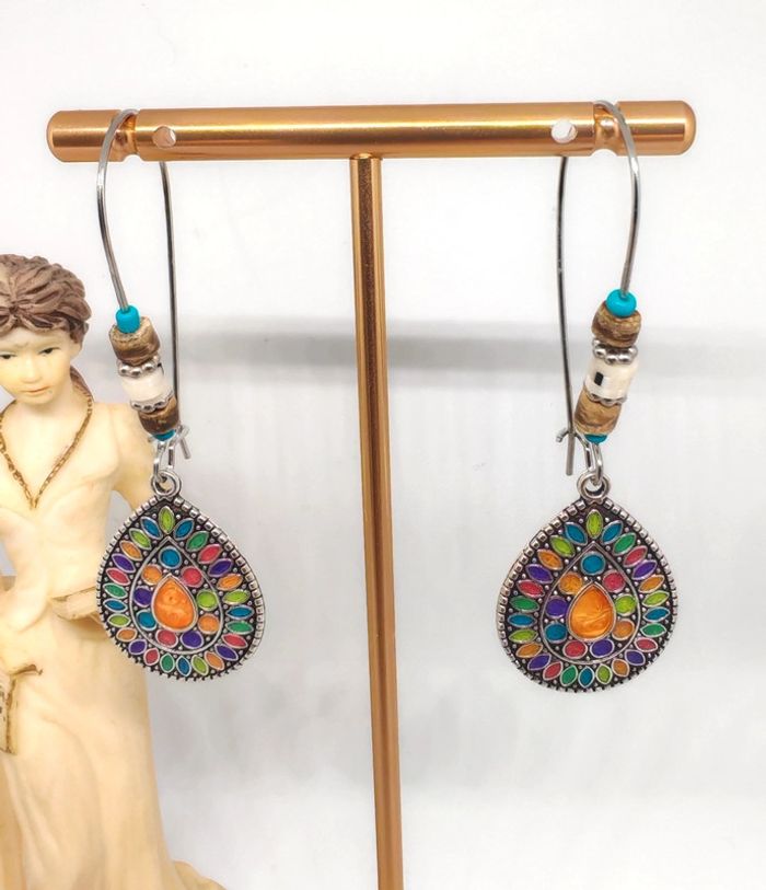 Boucles d'oreilles pendantes