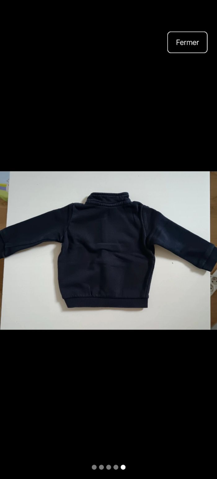 Veste bleue marine stay wild - photo numéro 5