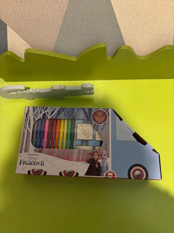 Camion de coloriage, la Reine des neiges