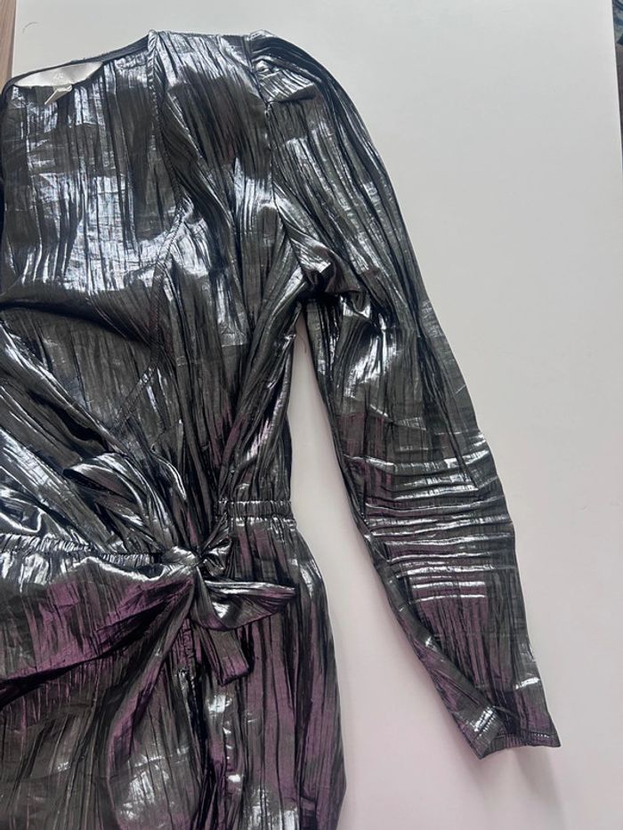 Combi-short argentée H&M taille M/38 - photo numéro 3