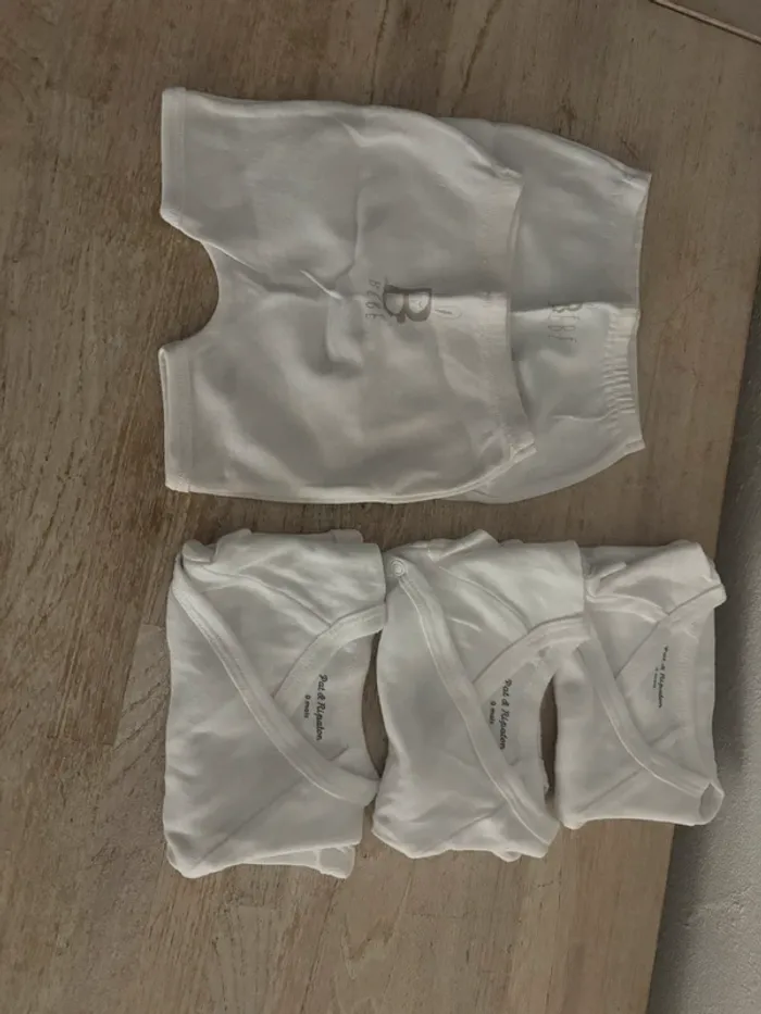 Lot naissance manches courtes