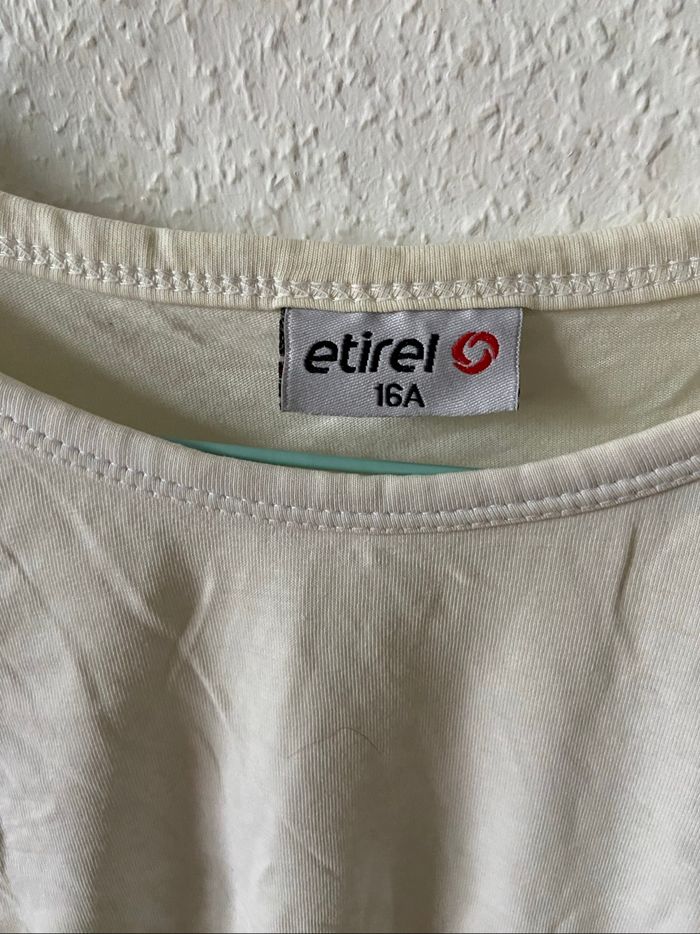 T-shirt blanc Etirel - photo numéro 2