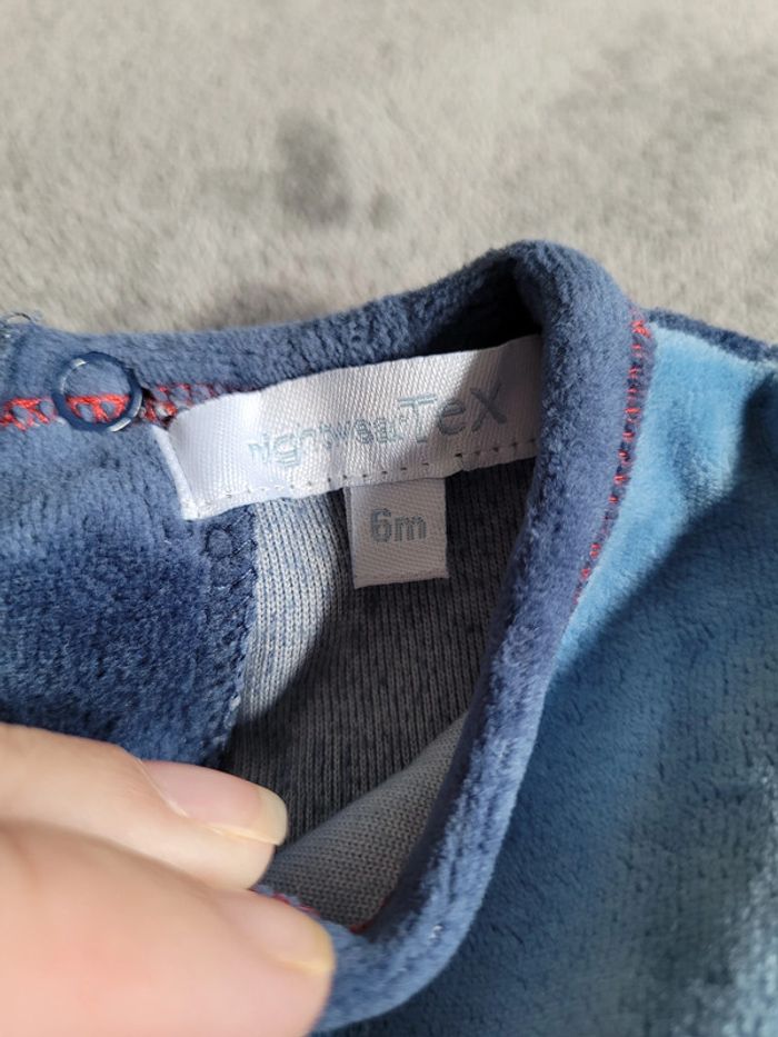 Lot pyjamas épais garçon 6 mois - photo numéro 3