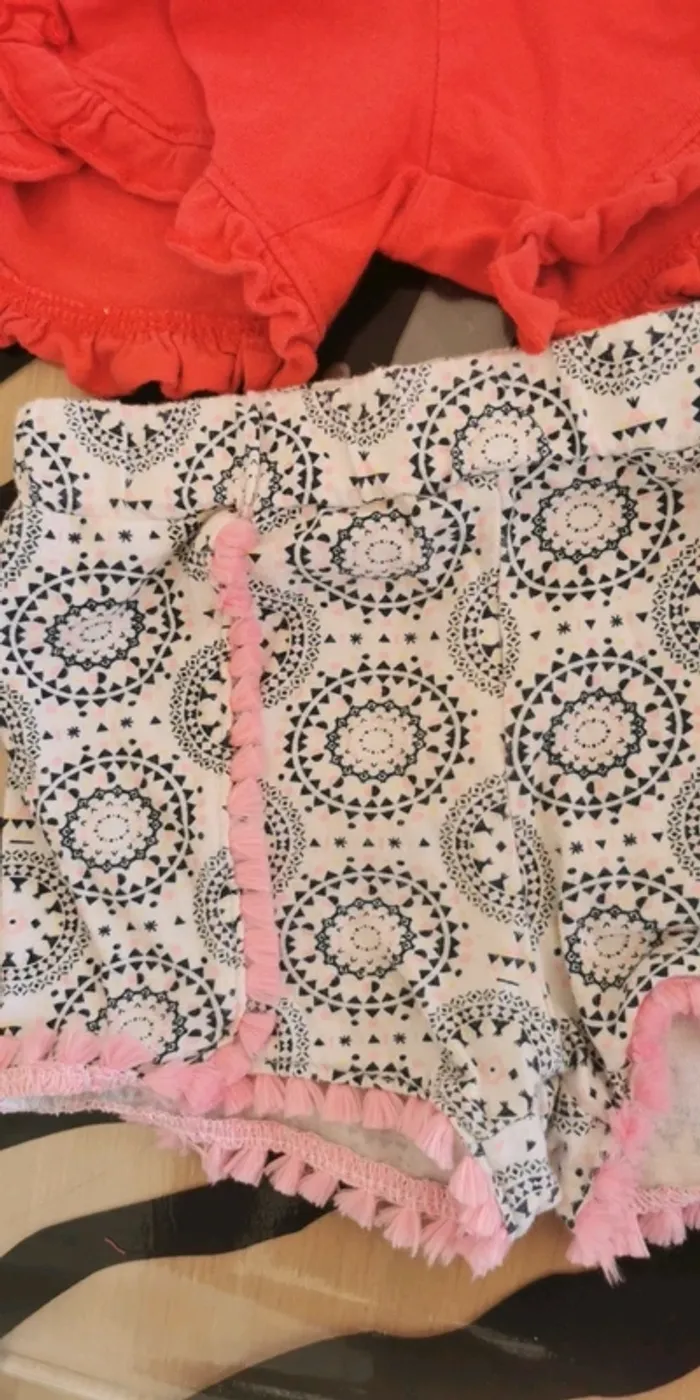 Lot de 2 shorts légers 12 mois - photo numéro 3