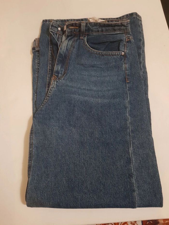 Pantalon jean large Stradivarius taille 40