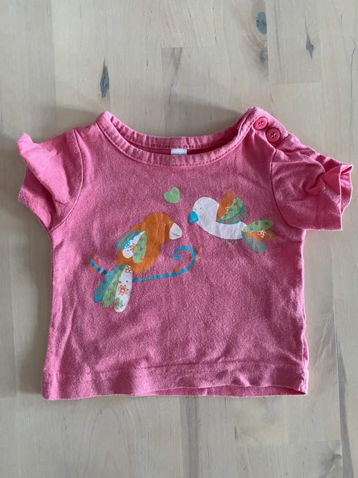 Lot 6 t-shirts - taille 3 mois - photo numéro 6