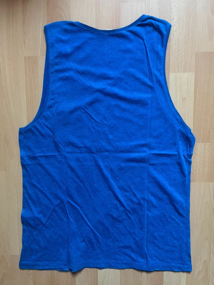 Débardeur homme bleu Bershka taille M - photo numéro 3