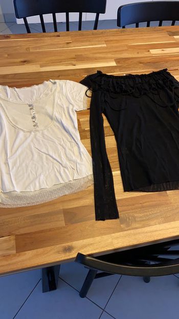 Lot de 2 t-shirt habillés