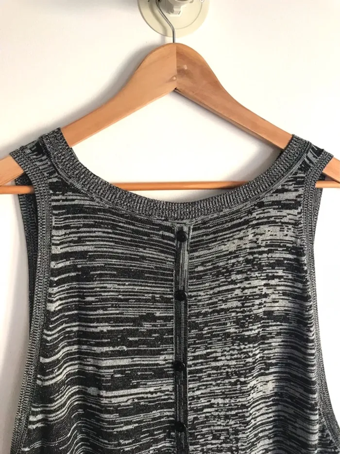 Débardeur By Laëtitia gris chiné taille unique - photo numéro 6