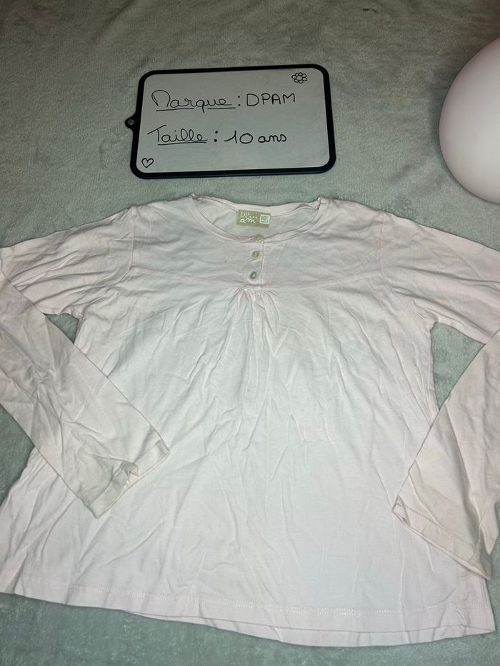 T shirt manche longue du pareil au même 10 ans - photo numéro 2