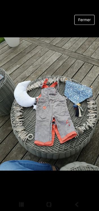 Salopette neuve orchestra 12 mois