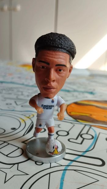 Petite figurine football neuve Jude Bellingham Réal Madrid