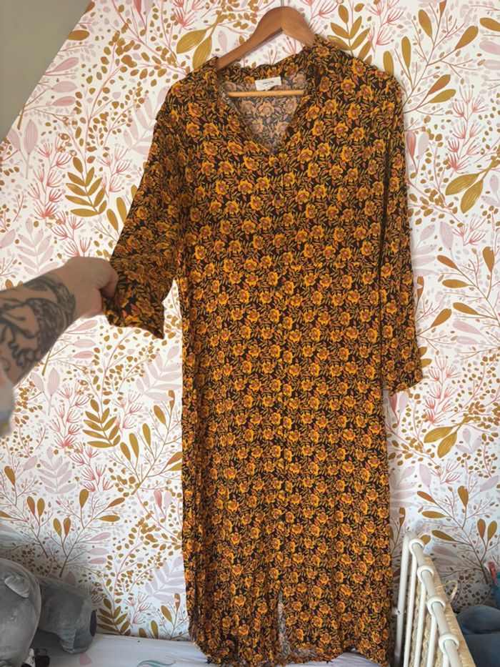 Robe longue fleurie grâce et Mila