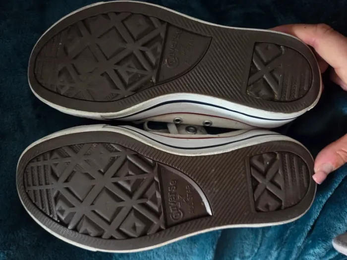 Converse basse taille 37.5 blanche - photo numéro 7