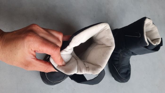 Bottes de neige ski luge montagne noir mixte pointure 27 quechua decathlon - photo numéro 7