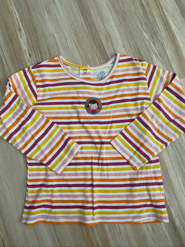 T shirt mots d’enfants 24 mois neuf