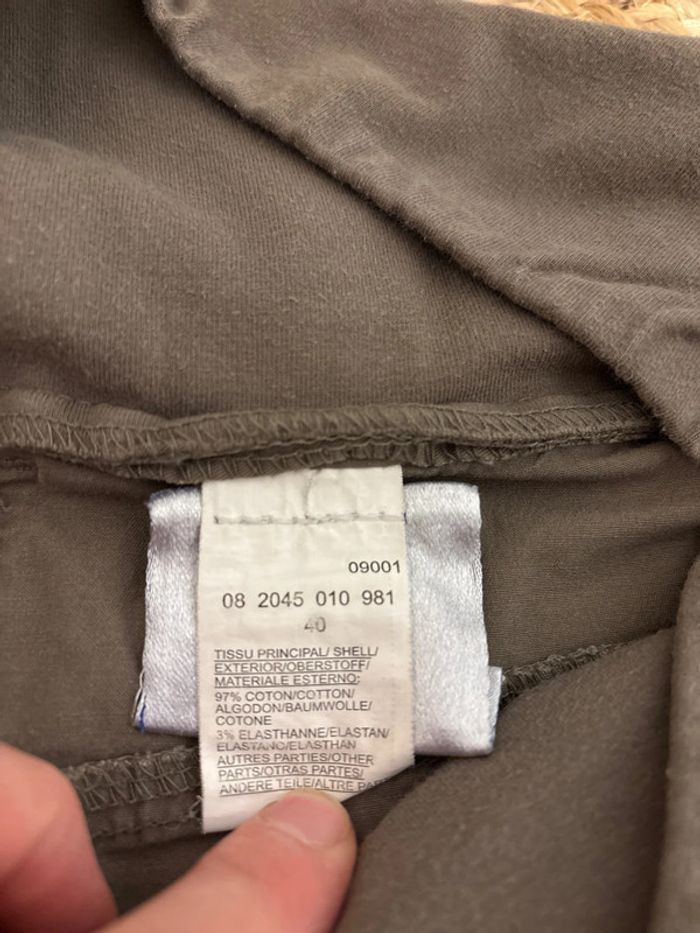 Jupe kaki grossesse taille 40 réglable - photo numéro 4