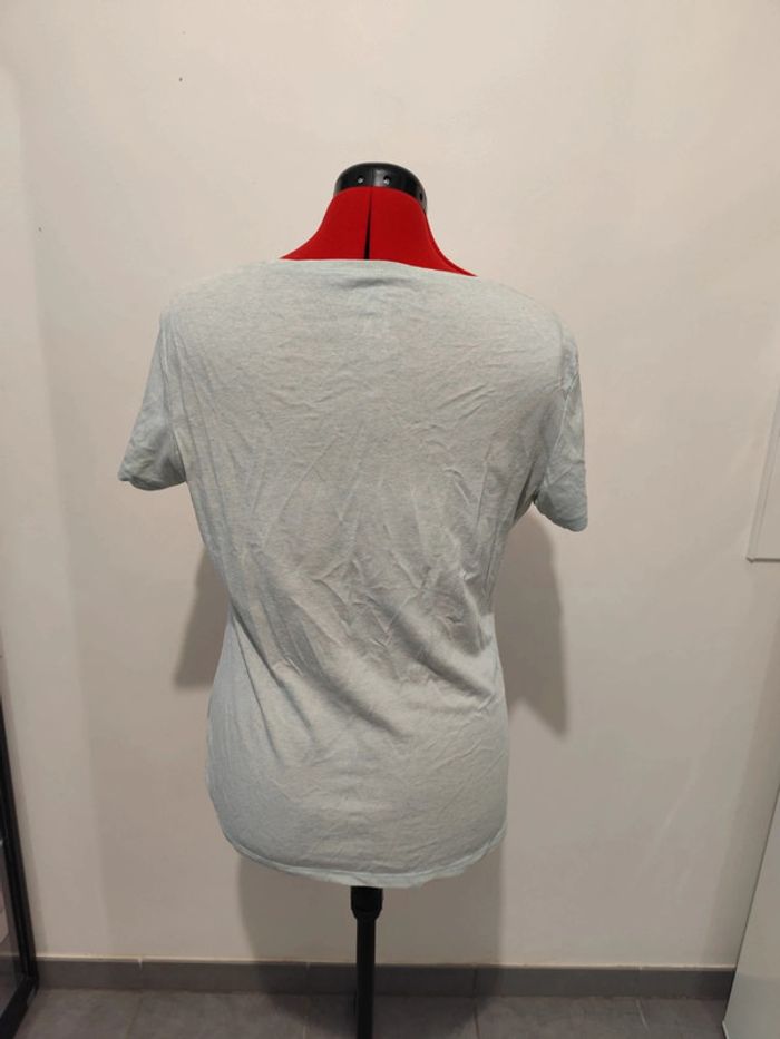 Tee shirt de sport turquoise - photo numéro 3
