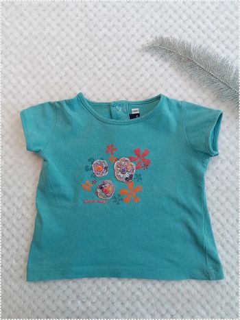 🔸 T-shirt Manches Courtes Bleu - Sergent Major 24 mois🔸