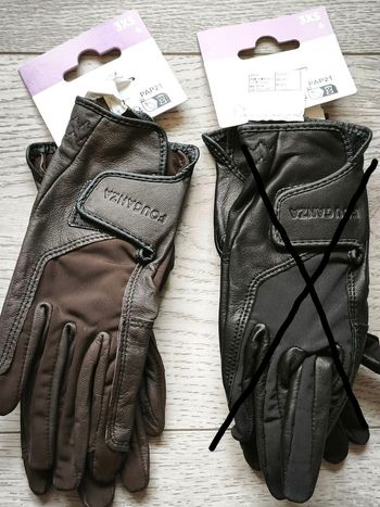 Gants d'équitation 