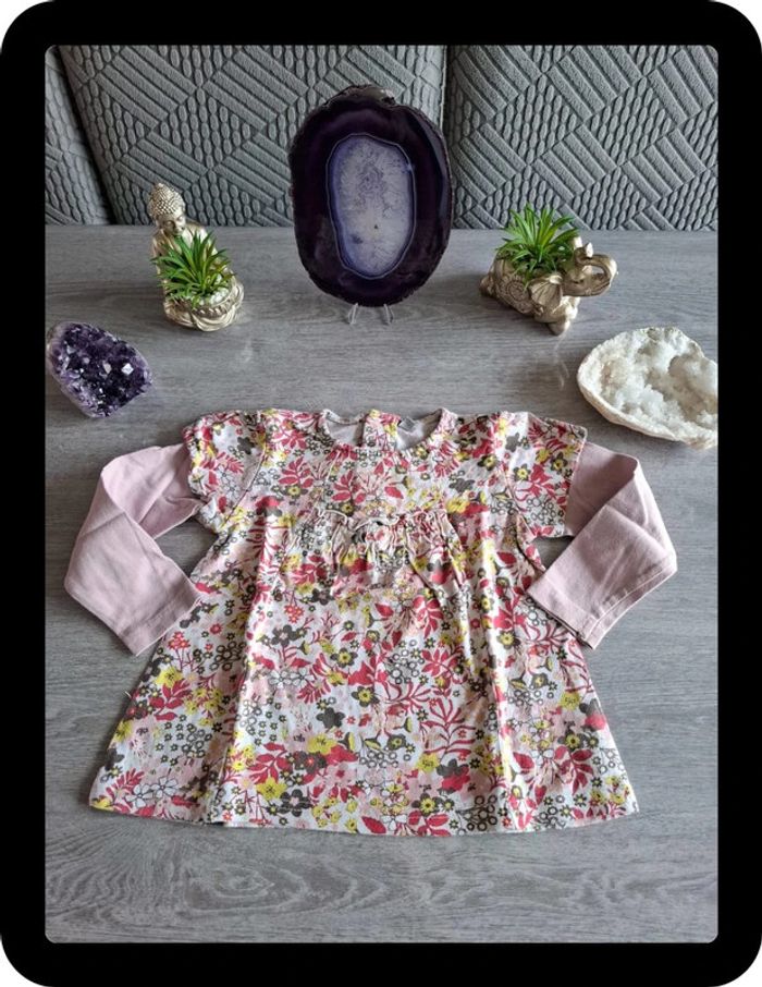 Blouse fleuri 23 mois