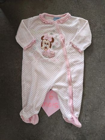 Pyjama Minnie bébé 6 mois