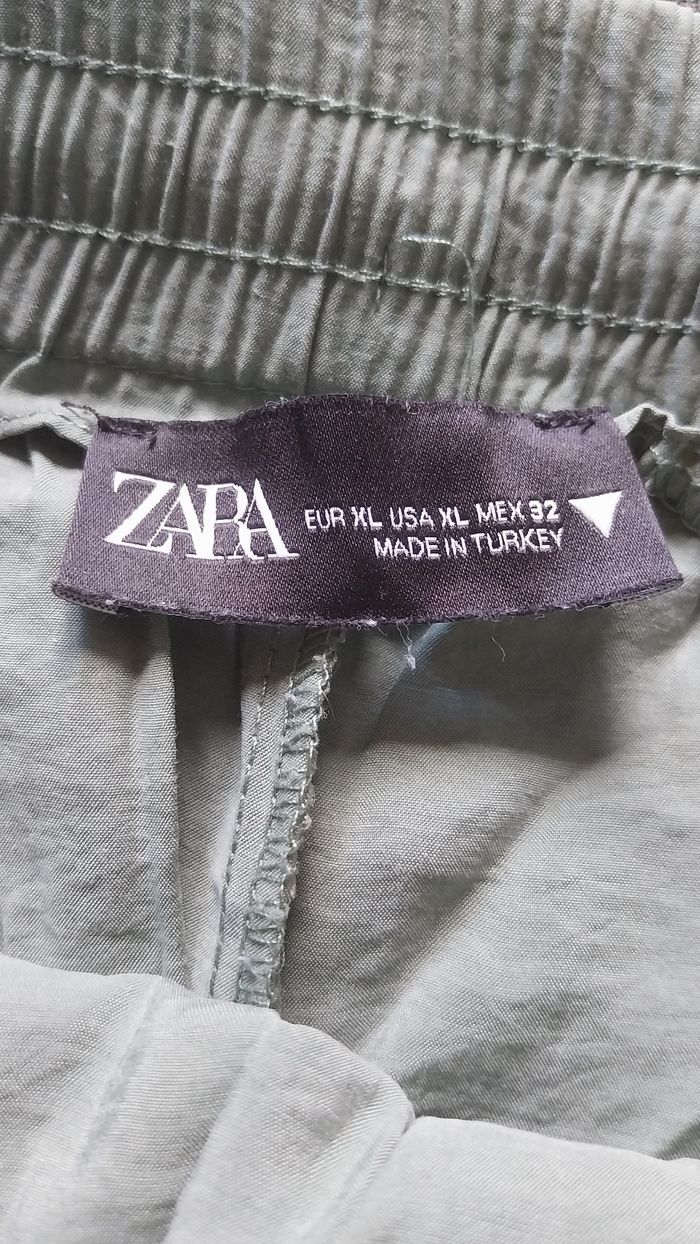 Pantalon femme fluide léger pour l'été couleur vert kaki - photo numéro 3
